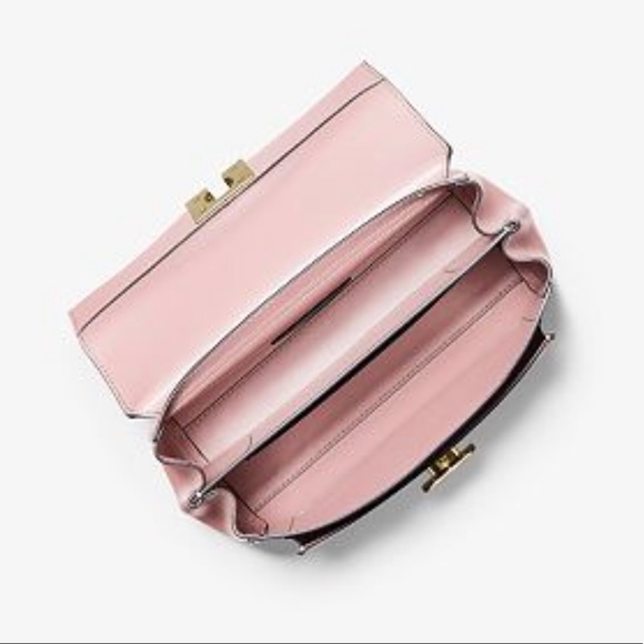 Michael Kors Medium Leather Crossbody Bag, - Picture 2 of 6